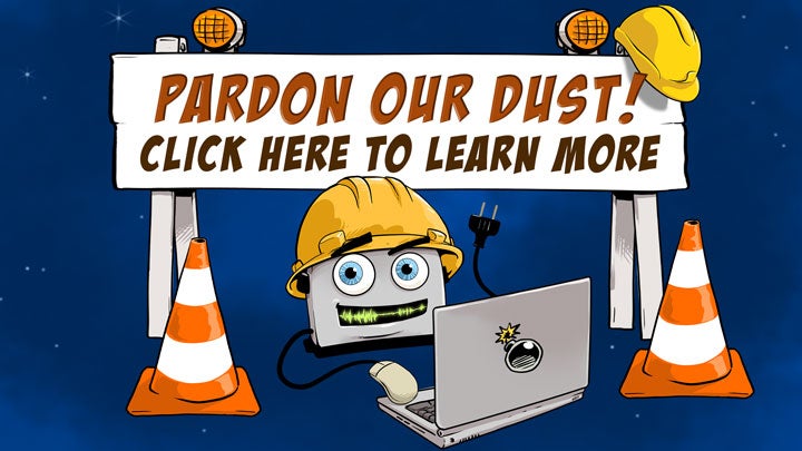 Please pardon our dust! Click here for our 2024 site update info.