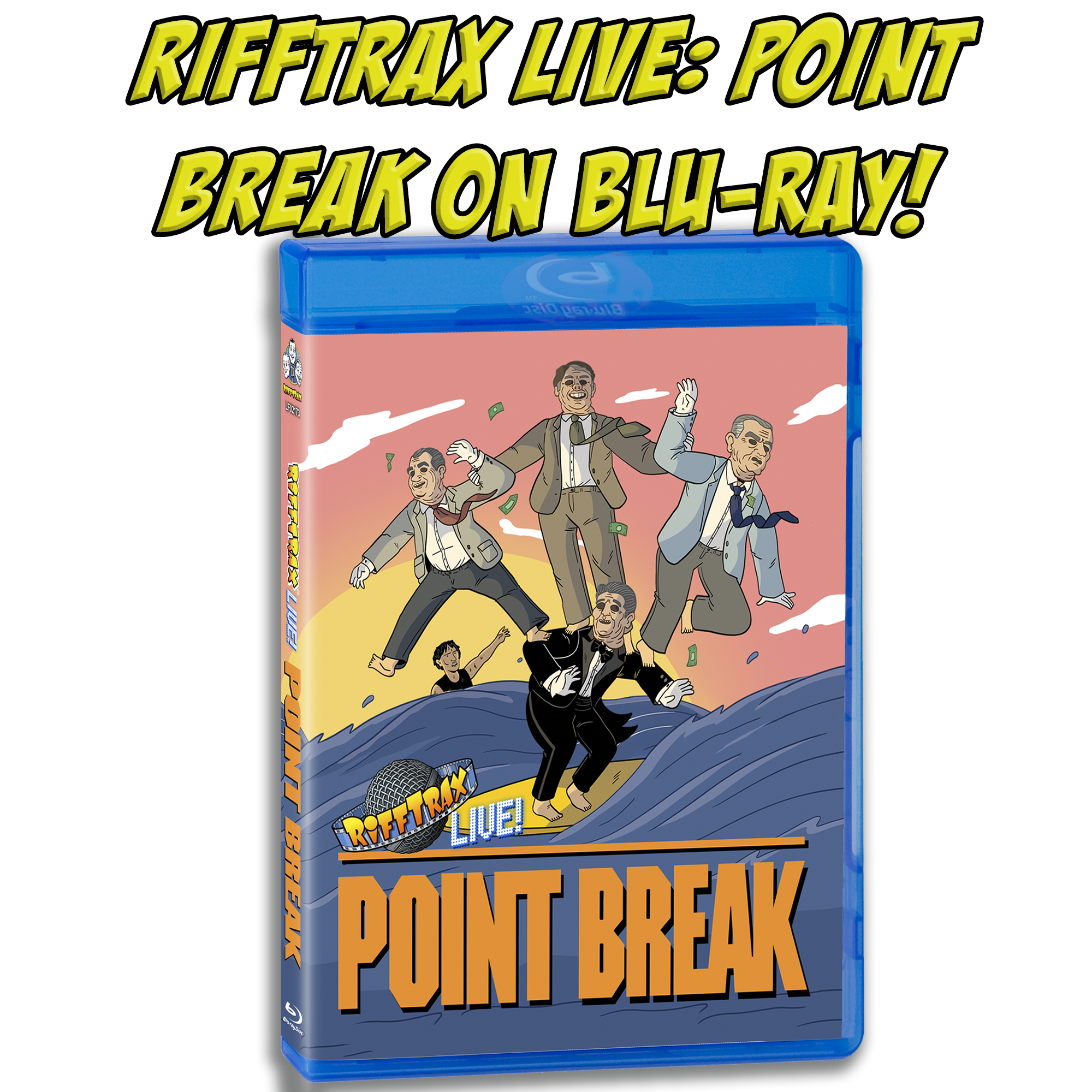 RiffTrax Live: Point Break on Blu-Ray